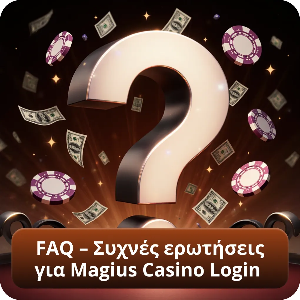 FAQ – Οι πιο συχνές ερωτήσεις για Magius Casino Login